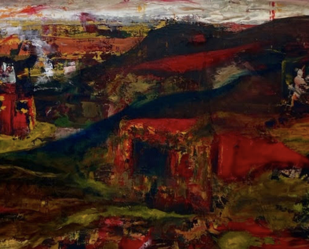 Psalm 150, oil on canvas, 200cm x 250cm